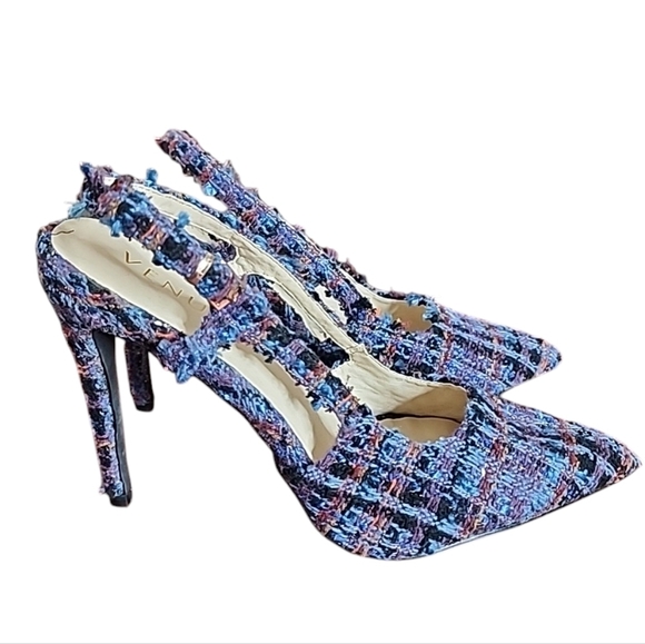 Venus Womens Multi Colored  Closed Toe Pointed Shoes Size 7.5 - Picture 2 of 10